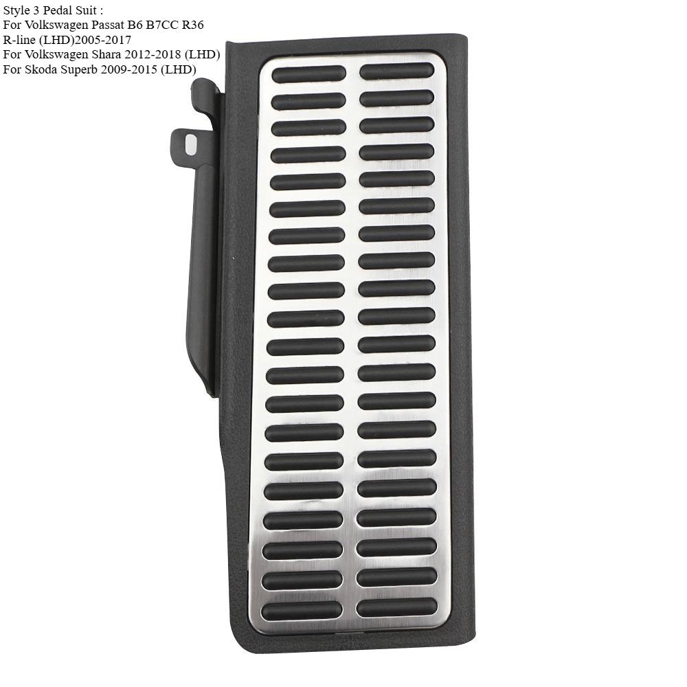 Автоаксессуары Подножка Педаль газа Педаль тормоза Педаль сцепления для Skoda Octavia A5 Yeti Superb для Seat Altea Leon Toledo