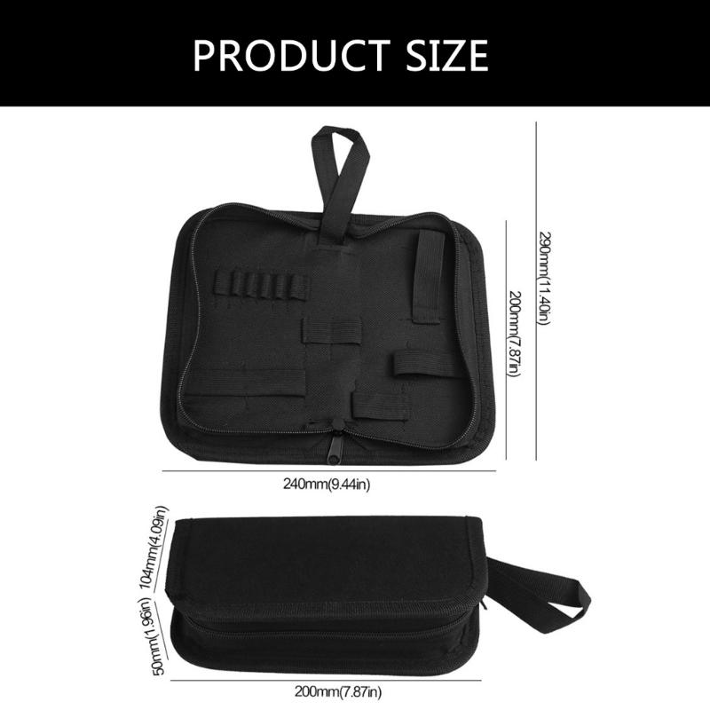 Tool Bag Waterproof Oxford Bag Multipurpose Tool Organizers Storage Small Metal Tool Bags Portable Zippers Tool Pouch