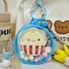 With Keychain Round Cotton Doll Bag Dust-proof Doll Storage Bag Cotton Doll Accessories
