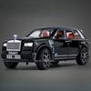 1:24 Rolls-Royce Spectre Cullinan Masory Car Model Toy Sound Light Shock Absorption Vehicle Models Desktop Ornaments Gift