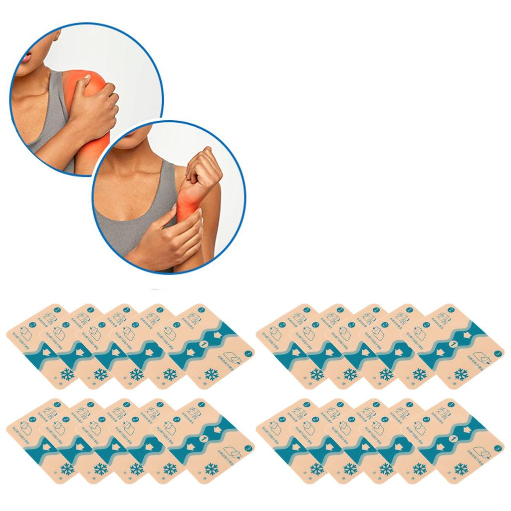 Tiger Patch Targeted Soreness Relief Gentle Cooling Effect Breathable Waterproof Strong Elasticity J