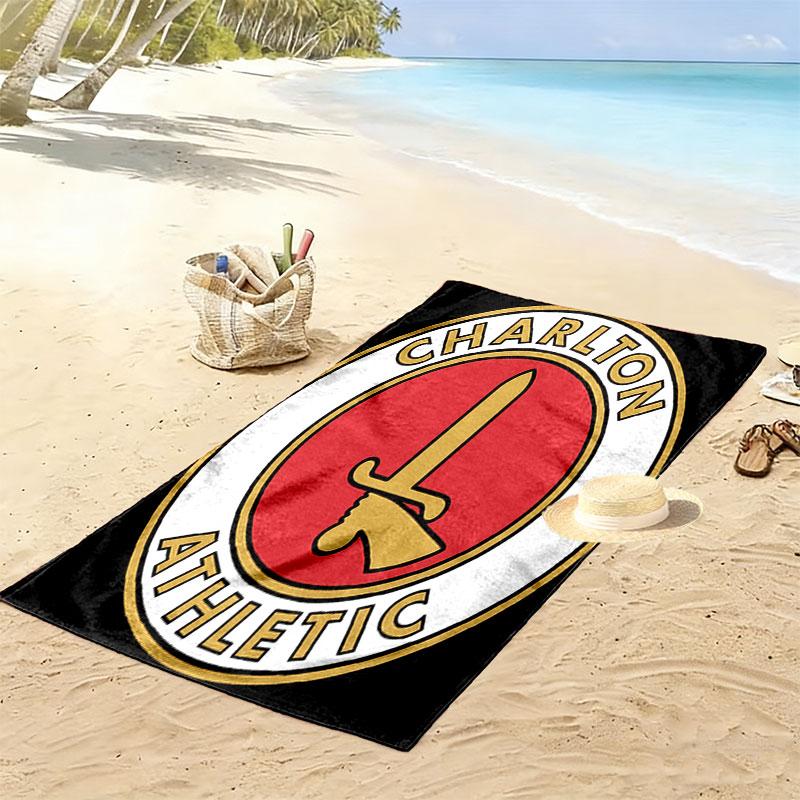 CAFC poster Beach Towel, Large Soft Quick Dry Towel for Beach Camping Swimming