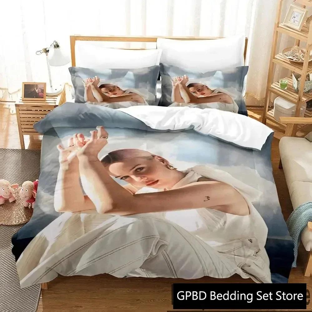 3D Print Anne-Marie Bedding Set Double Twin King Duvet Cover Comforter Pillowcase Boys Girls Adults Bedroom