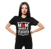 Лучший тип мамы растит учителя Футболка для мамы Мамины футболки Футболки для мамы-учителя Унисекс Футболка