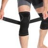 Коленные наколенники с перекрестными ремнями в виде восьмерки, компрессионный бандаж для активного отдыха, бега, езды на велосипеде, баскетбола, пеших прогулок, фитнеса