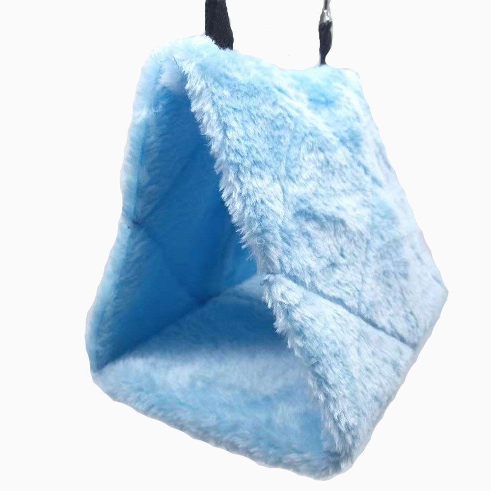 Newest Budgie Plush Pet Bird Parrot Warm Hammock Cage Hanging Cave Hut Tent Bed Winter Bird's-nest