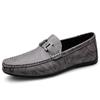 Fashion Genuine Leather Man Loafers Handmade Business Casual Shoes for Men Boat Shoes Slipon Driving Flats Male Leisure Walk Moccasins