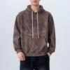 Autumn And Winter Hooded Sweater Men'S Loose Large Size Youth Trendy Top Printed Casual Jacket Trendy
