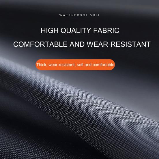 2 шт./компл., костюм от дождя для взрослых, водонепроницаемая, дышащая, высокая видимость, светоотражающая полоска, уличная куртка от дождя, брюки