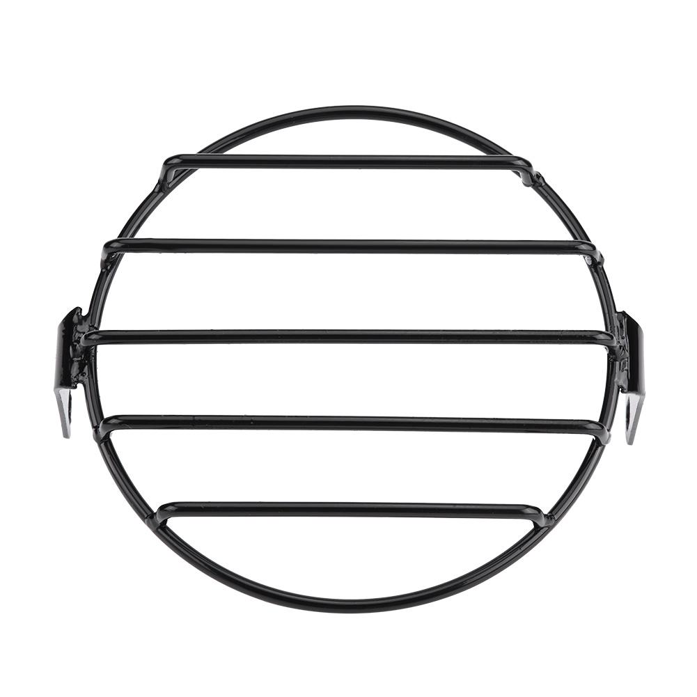 6,5-дюймовый Универсальный Винтажный Защитник Фары Мотоцикла Ретро Решетка Защитная Крышка Лампы Чоппер Кафе-Рейсер Запчасти для Мотоцикла