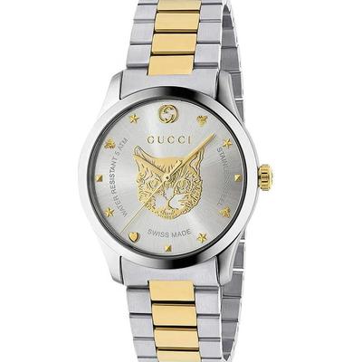 YA1264074 G-Timeless двухцветные часы унисекс