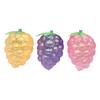 1/3/5Pcs Stress Relief Toy Soft Elastic TPR Material Decompression Toy Glitter Grape Shape Design Portable Small Size Squeeze Toy