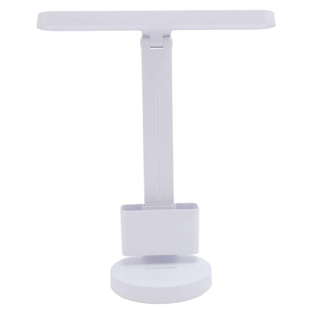 LED Desk Lamp with Detachable Pen Holder Phone Holder Dimmable 3 Color Temperatures Adjustable