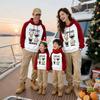 100 Days Photo Family Style Autumn-Winter Parent-Child Fleece Sweatshirt Set: Mother-Son/Daughter & Family of Four Street Style Outfit
