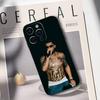 Чехол для телефона J-JC R-REYES Tour 2025 для iPhone 17,16,15,14,13,12,11 Plus,Pro Max,XS, Мягкий силиконовый черный чехол