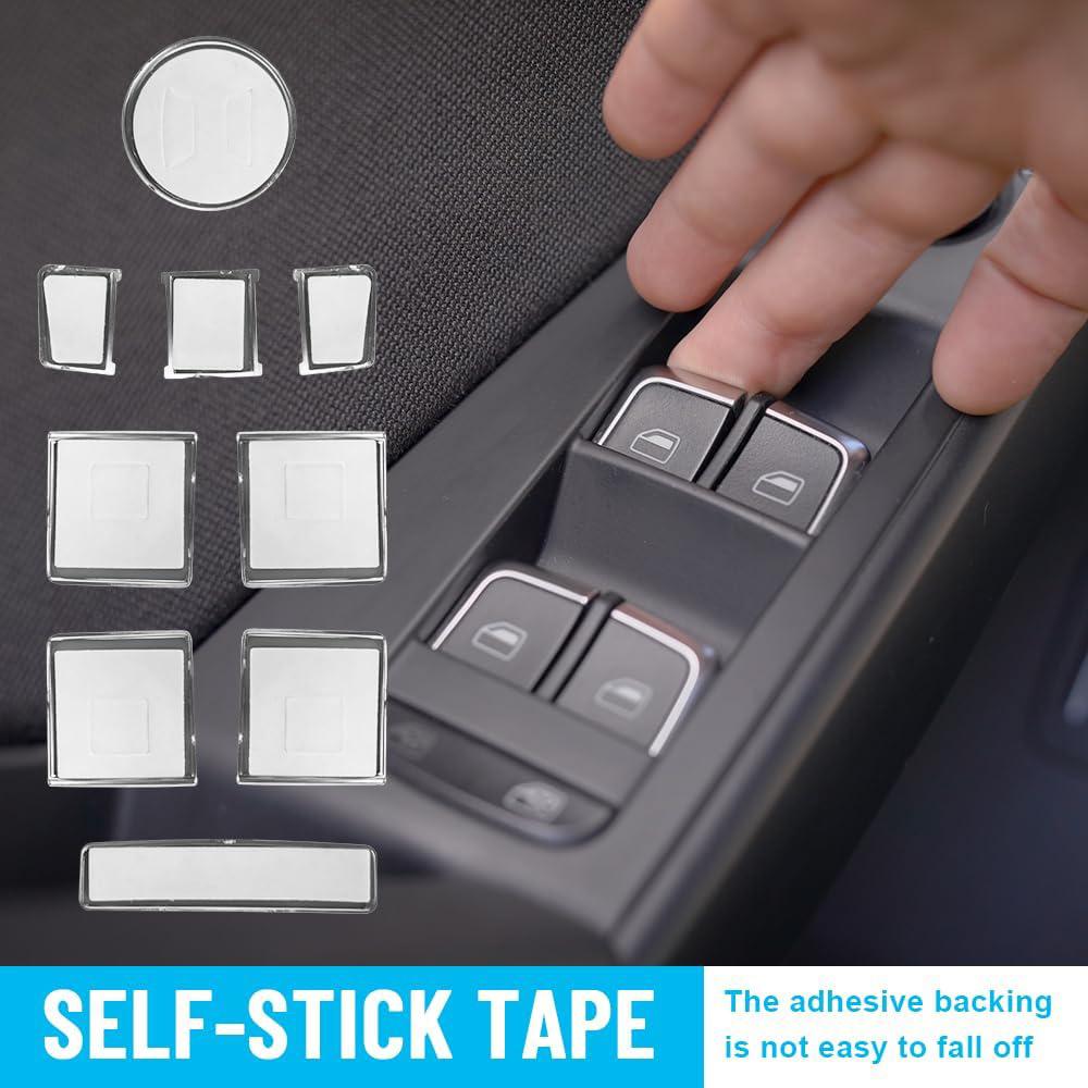 Накладка на кнопку стеклоподъемника для Mercedes-Benz E200 C300 Gla250 A180 Gle350