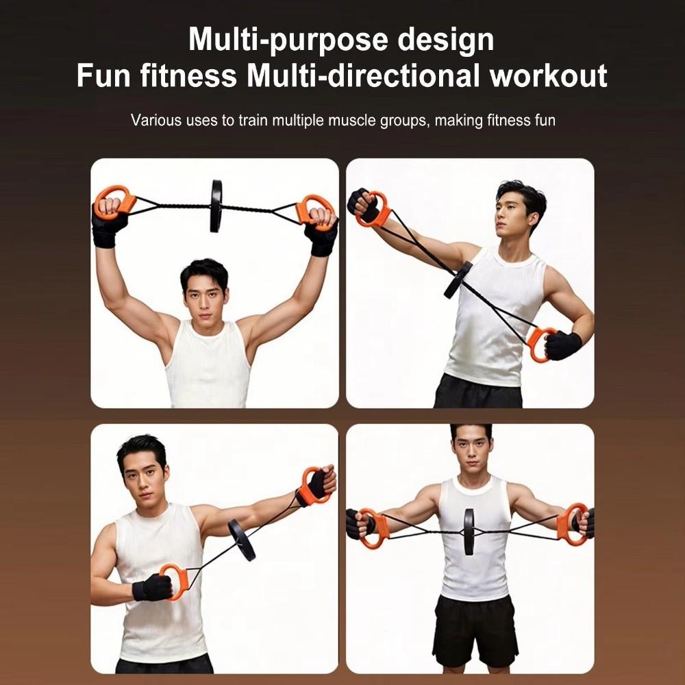 Adjustable Arm Chest Trainer Anti-Slip Handle Arm Muscle Training Exerciser Chest Expander Men