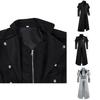 Medieval Renaissance Punk Coat For Stage Performances And Photography