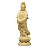 Kannon Wood Carving Feng Shui Buddha Statue Boxwood Wood Carving Kannon Wood Carving Height 12cm