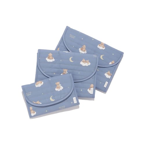 Gelato Pique Dreamy Bear Pattern Maternal and Child Notebook Case M Pwgg245718 Ladies Nvy F