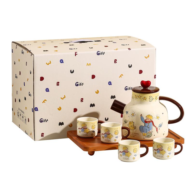 Высококачественный керамический горшок Звездного Принца Подарочные сувениры на открытие фестиваля для милого забавного горшка Чайник Чашка для воды Чашка для чая
