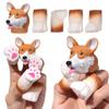 Vinyl Cat Animal Squirrel Random Combination Finger Dolls Hand Puppet Props
