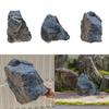 Realistic Artificial Rock PU Foam Multipurpose Faux Stone Yard Ornament for Aquarium Slope Pathway Decor