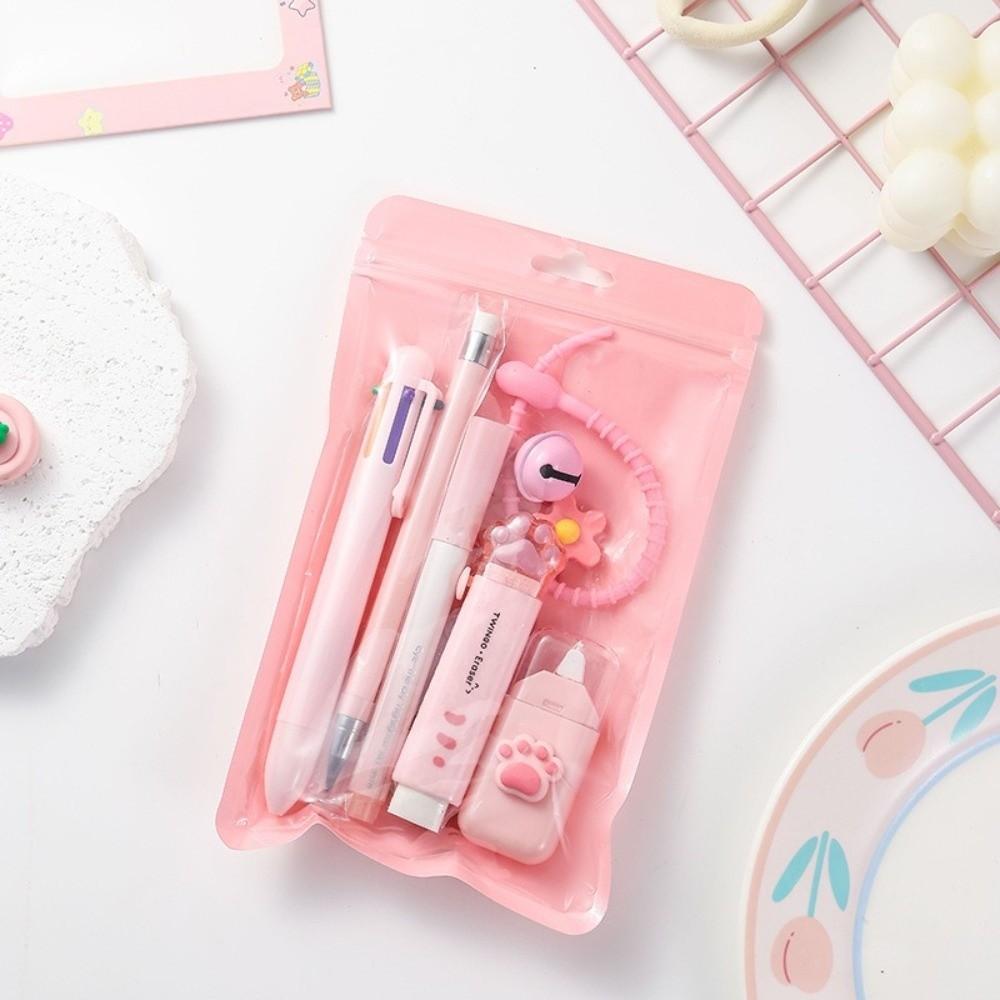 11pcs/set 11-in-1 Stationery Set School Supplies Kit Ballpoint Pen Kawaii Correction Tape Students
