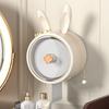 Настенная коробка для салфеток Cute Rabbit Home Bathroom Водонепроницаемая коробка для рулонов туалетной бумаги без отверстий Коробка для хранения рулонов туалетной бумаги 1 шт.