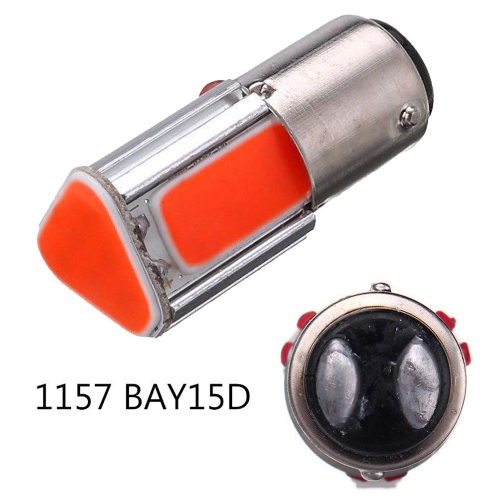 2шт 1157 BAY15D COB LED Авто Хвост Стоп Сигнал Поворота Стоп Сигнал Красная Лампа Лампа