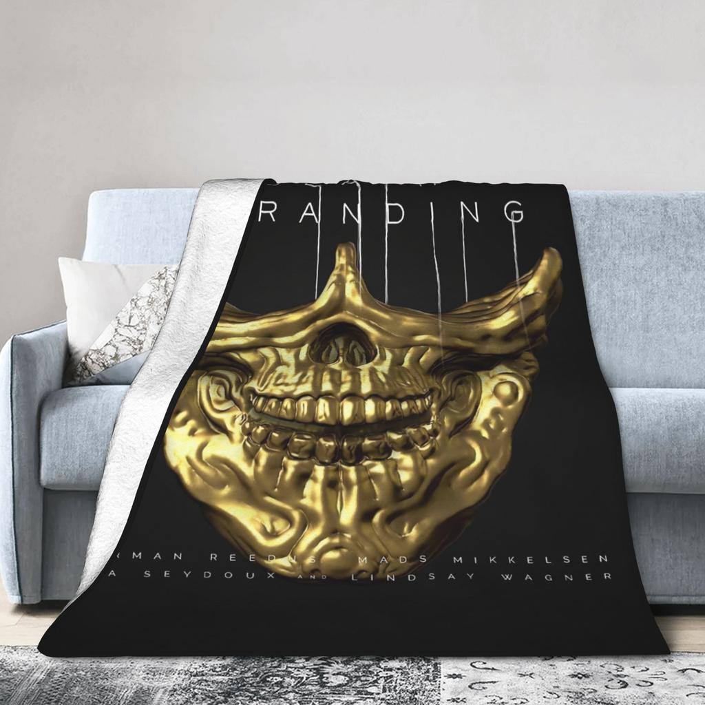 Death Stranding Видеоигра Супермягкое Одеяло Мальчик Девочка Плюшевое Плед Модное Уличное Фланелевое Покрывало Покрывало для Дивана