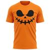 Новая забавная мужская футболка с 3D-принтом тыквенного лица, костюм для ролевых игр на Хэллоуин, модная футболка оверсайз, повседневный топ с коротким рукавом и круглым вырезом