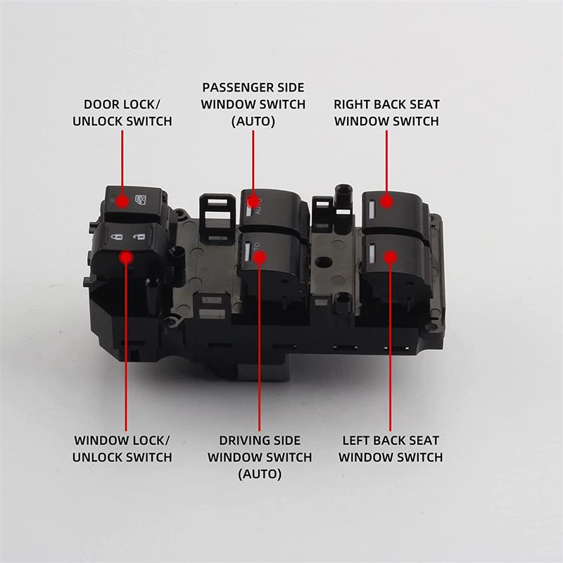Для Honda Accord EX EXL 2008-2012 гг. Главный выключатель стеклоподъемника передней левой двери