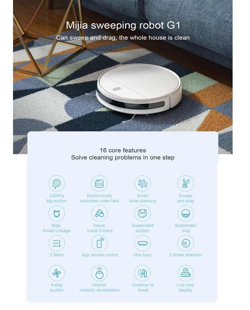 Беспроводной робот пылесос