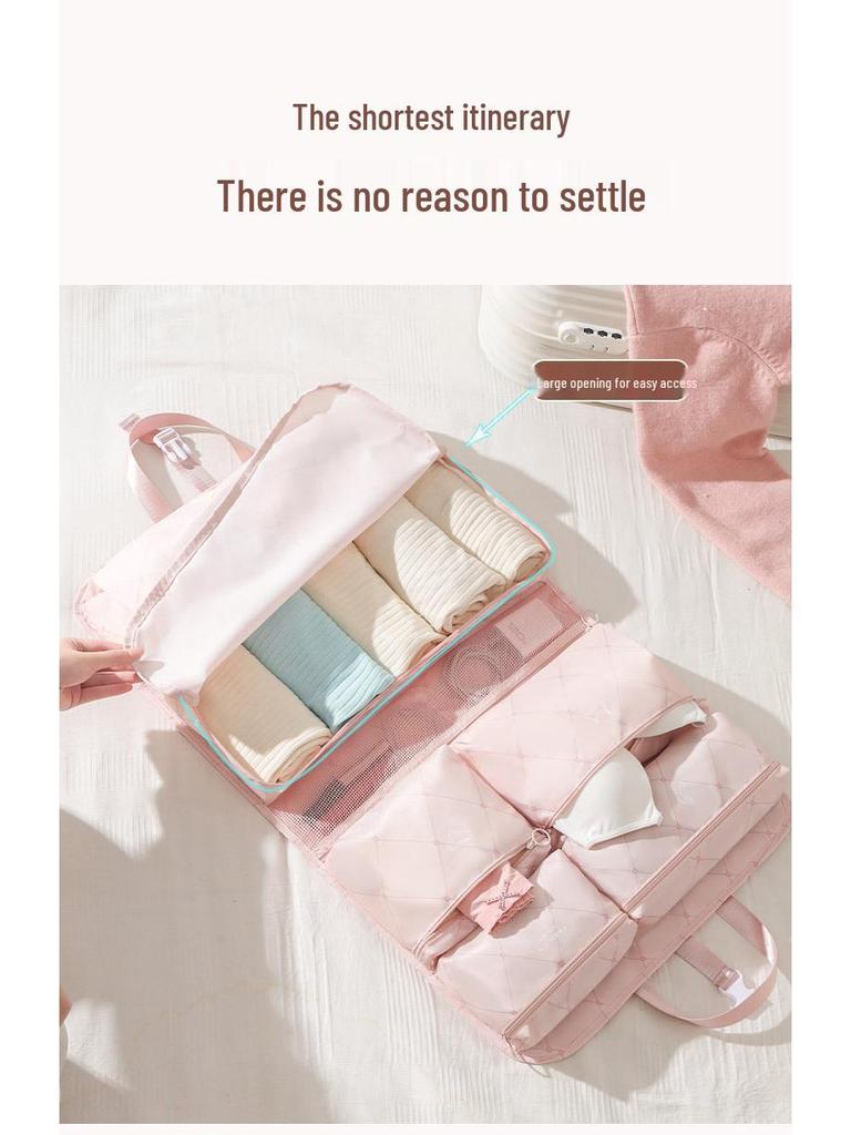 Набор органайзеров для путешествий из семи предметов: Портативные сумки для хранения нижнего белья для деловых поездок