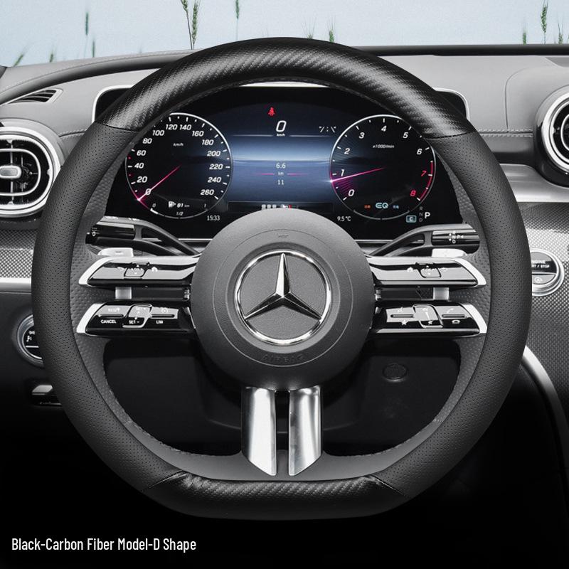 Чехол на руль Mercedes: Подходит для C260L, C350eL, E300L Sport, CLA220 AMG и C200L