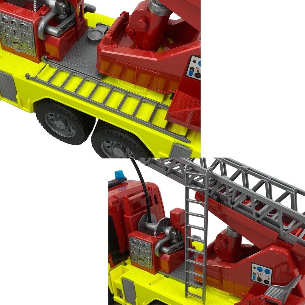 01760 Bruder Пожарная машина MAN (Комплект шлема) Bruder Набор рабочих машин ограниченной серии с цветным шлемом в комплекте