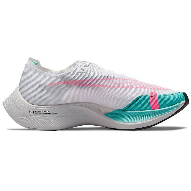 Nike Мужские кроссовки ZoomX Vaporfly NEXT% 2 Watermelon, белые, динамические, бирюзовые, черные, CU4111-101