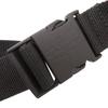 Used AUTHENTIC Maison Margiela S55WB0072 with 4 stitches Waist Pouch Black Canvas