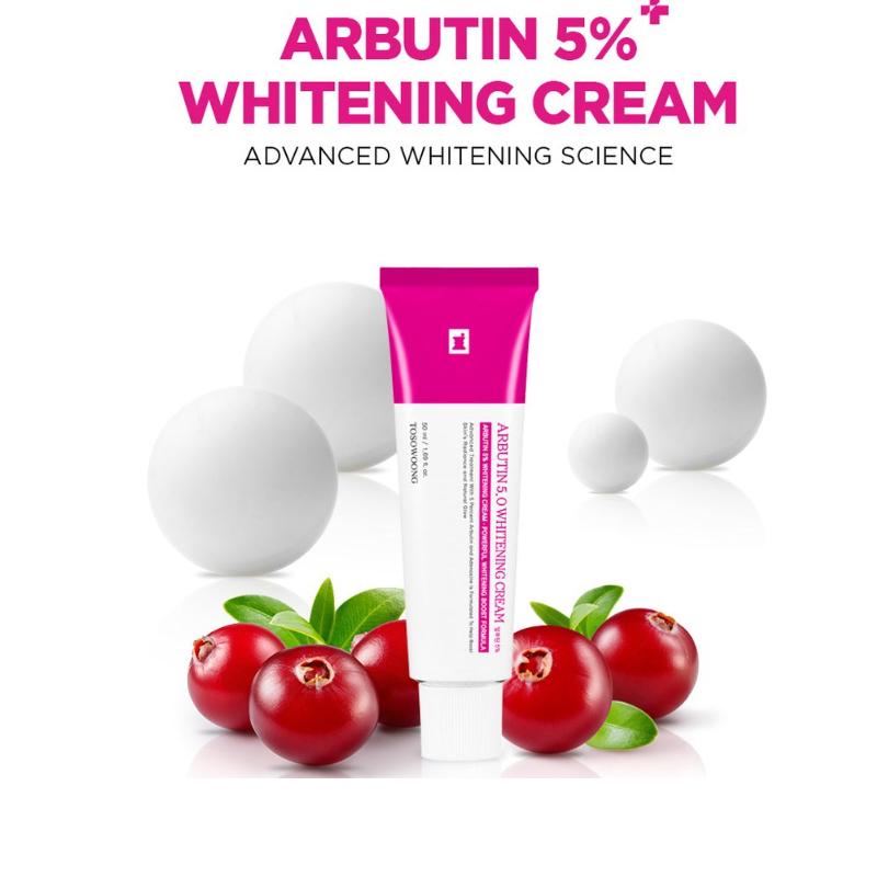 [Tosowoong] Arbutin 5% Whitening Cream 50g/1.69 Fl.oz Powerful Lightening Cream