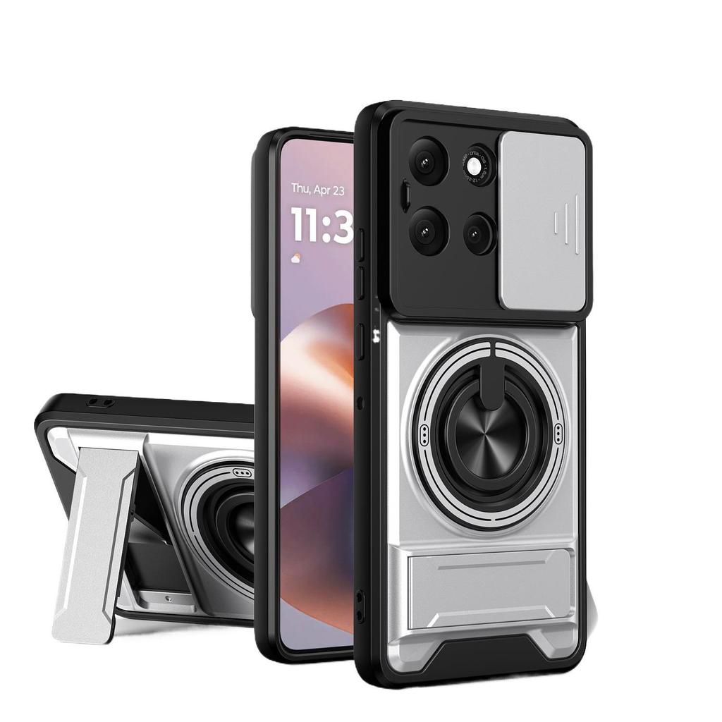 Подходит для чехла для мобильного телефона MOTO G86 Shunjia Motorola G56 с выдвижным окном G35 держатель G55 противоударный защитный чехол