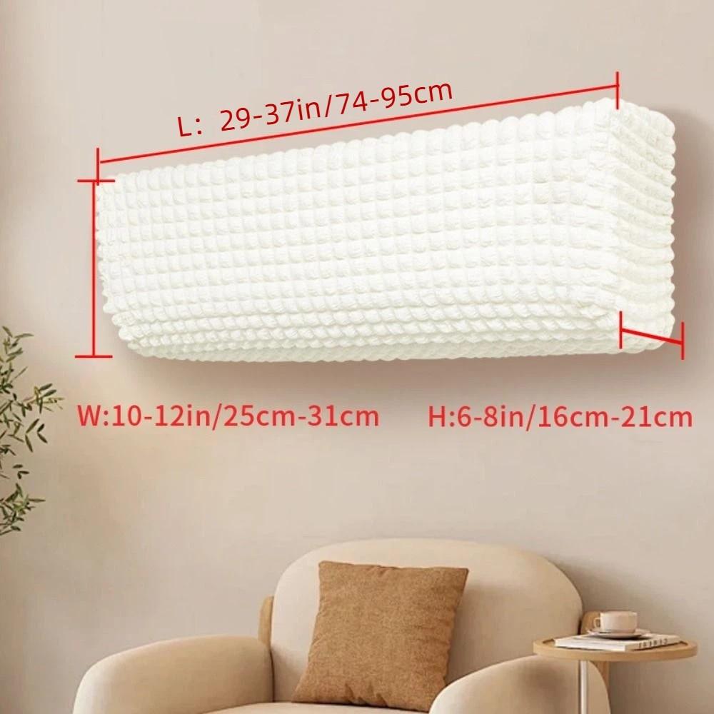 Retractable Air Conditioner Cover Washable AC Protective Cover AC Dust Cover Indoor