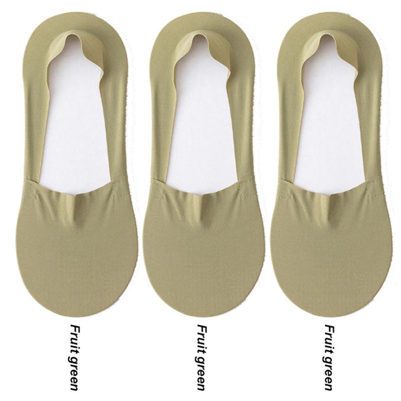 Мужские носки Модные летние мужские невидимые носки-невидимки Однотонные повседневные дышащие силиконовые нескользящие носки с низким вырезом до щиколотки