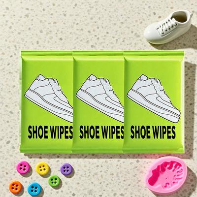 Влажные салфетки для кроссовок Мягкие салфетки для удаления пятен с кроссовок Портативные средства для чистки обуви для арендного дома, квартиры, ресторана, бизнеса, отеля