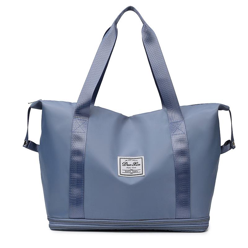 Простая легкая дорожная сумка женская летняя новая 2024 простая портативная большая сумка для багажа сумка для фитнеса сумка для беременных