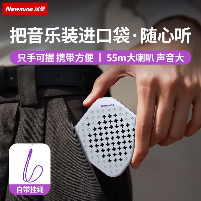 Newman Portable Mini Bluetooth Subwoofer Speaker PBS001-TWS (CN version)
