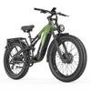 ZAZAWORK CF26 MAX Electric Mountain Bike, 48V 25AH Removable Battery,Dual Suspension