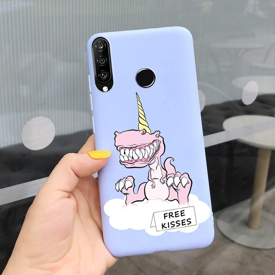Honor 20S Case For Honor 20 Lite MAR-LX1H Phone Cover 6.15" Cartoon Painted Shockproof Bumper For Honor20S 20Lite Russian Fundas