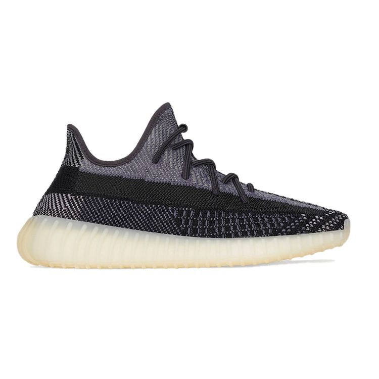 adidas Кроссовки унисекс Yeezy Boost 350 V2 Carbon черные Asriel FZ5000