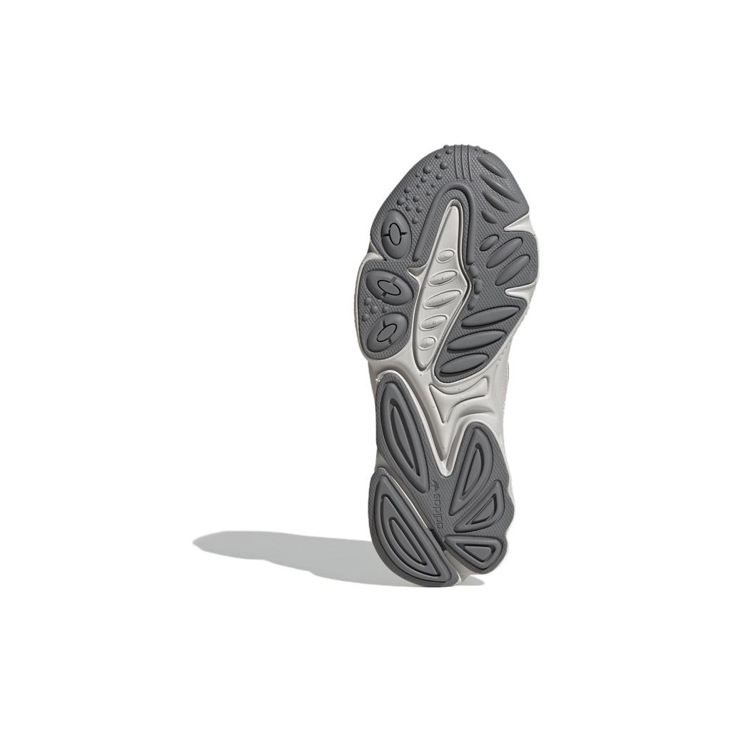 Adidas Ozweego Обувь Кожа Универсальная Минималистичная Амортизация Прочная Низкий Верх Папины Кроссовки Женская Обувь Серый IE9510